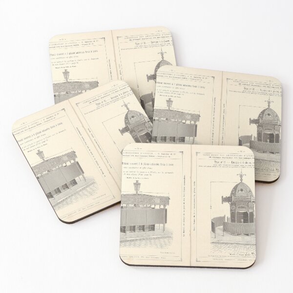 Item preview, Larivière Public Restrooms | Art Nouveau designed and sold by GammaRay.