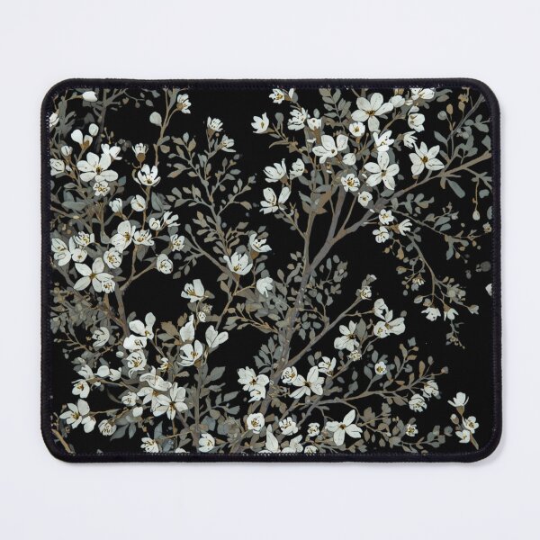 Item preview, Small white flowers designed and sold by uunaa.