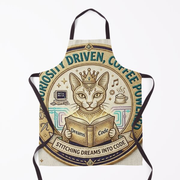 Item preview, Curiosity Driven Coffee Powered - The Ultimate Creator Emblem designed and sold by Zeyzep.