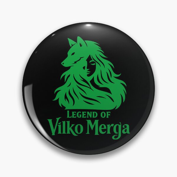 Item preview, Legend of Vilko Merga Wolf Woman Green Design designed and sold by EimSol.