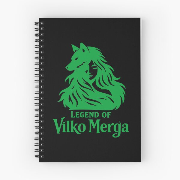 Item preview, Legend of Vilko Merga Wolf Woman Green Design designed and sold by EimSol.