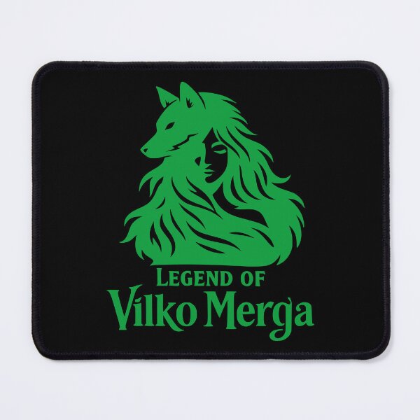 Item preview, Legend of Vilko Merga Wolf Woman Green Design designed and sold by EimSol.