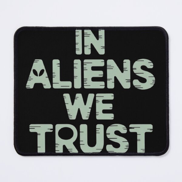 Item preview, RESIDENT ALIEN In Alien We Trust designed and sold by ALL ART .