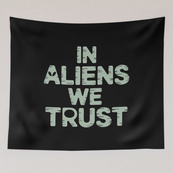 Item preview,  RESIDENT ALIEN In Alien We Trust designed and sold by ALL ART .