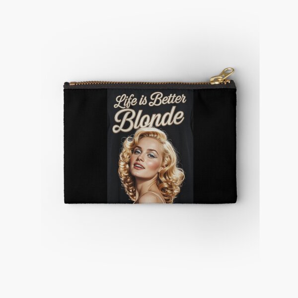 Item preview, Life Is Better Blonde Pinup designed and sold by RedCircleArt.