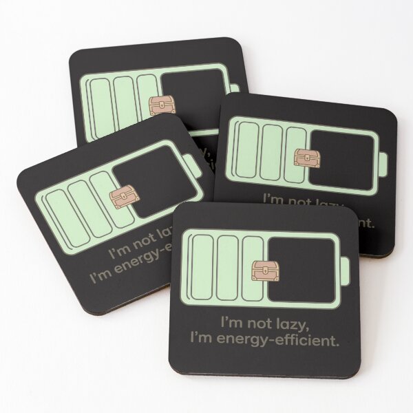 Item preview, I’m not lazy, I’m energy‑efficient. designed and sold by  ViralVisionsCreating .