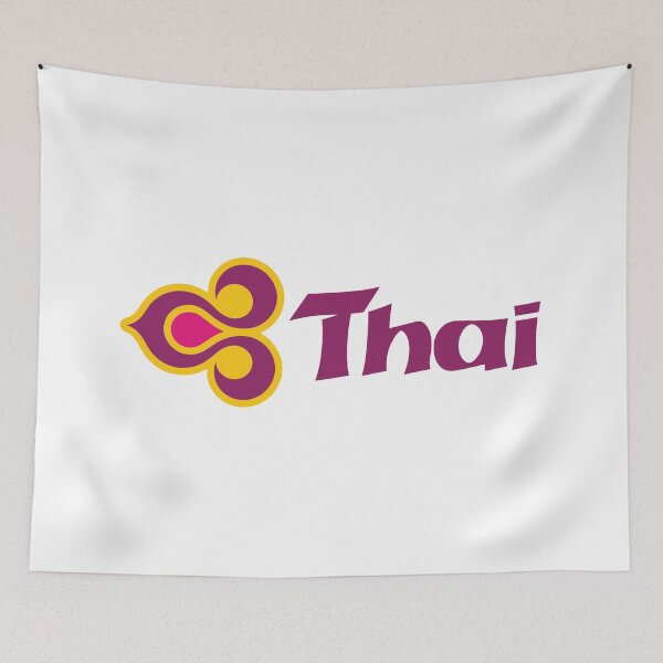 Item preview, Thai Airways 1975 Retro Livery Logo Bangkok Thailand designed and sold by RetroAviation.