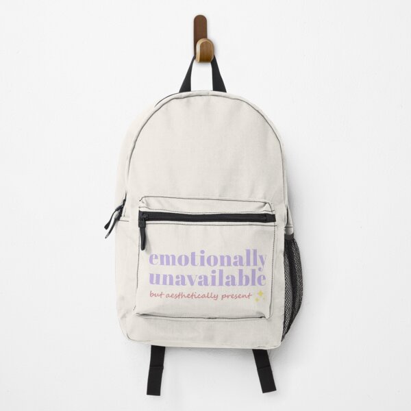 Item preview, Emotionally Unavailable But Aesthetically Present — Dark Cute Art Print & Sticker designed and sold by Reverber.arting.
