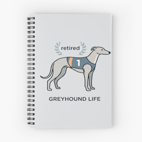Item preview, greyhound life retired  designed and sold by  Mudikeys.