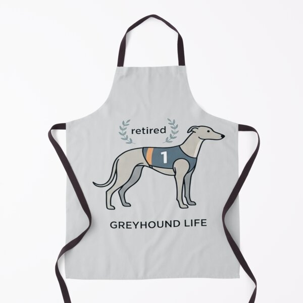 Item preview, greyhound life retired designed and sold by Mudikeys.