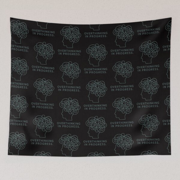 Item preview, Overthinking in progress designed and sold by  ViralVisionsCreating .