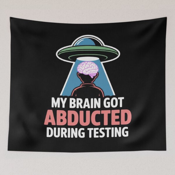 Item preview, RESIDENT ALIEN My Brain got Abducted during testing designed and sold by ALL ART .