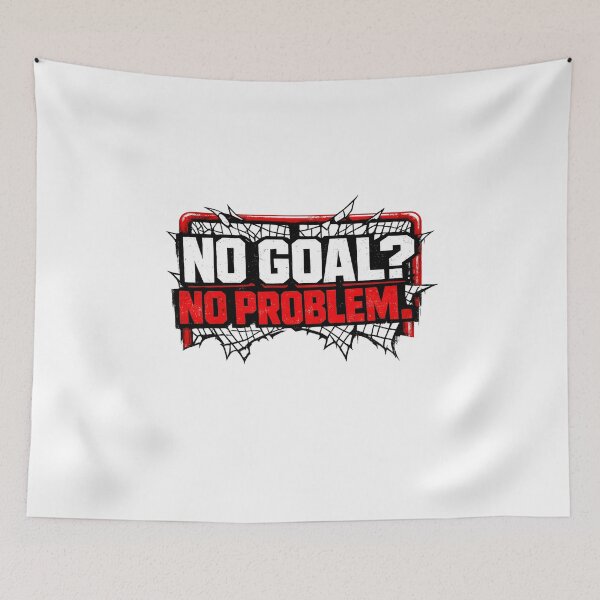 Item preview, No Goal No Problem Shirt – Funny Soccer Football Design designed and sold by RED-MAR store.