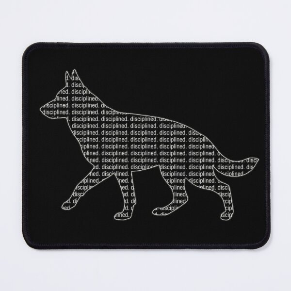 Item preview, Disciplined Wolf Silhouette Design | Discipline Mindset Motivation Minimalist Wolf Art designed and sold by SV-Creation.