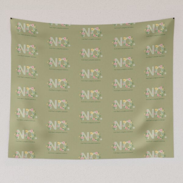 Item preview, No Is a Full Sentence. For sure designed and sold by RainToday.