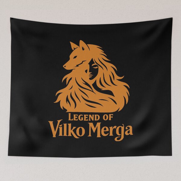 Item preview, Legend of Vilko Merga Wolf Woman Orange Design designed and sold by EimSol.
