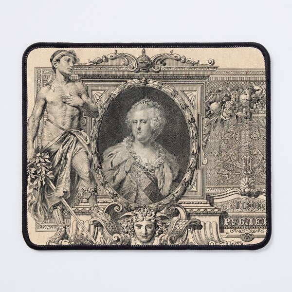 Item preview, Imperial Russia 100 Rubles - Catherine the Great Vintage Banknote designed and sold by 9xgraphics.
