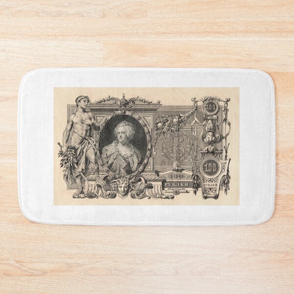 Item preview, Imperial Russia 100 Rubles - Catherine the Great Vintage Banknote designed and sold by 9xgraphics.