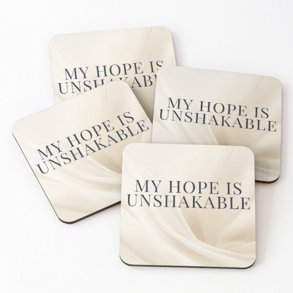 Item preview, My Hope Is Unshakable designed and sold by WeAllFeltThat.