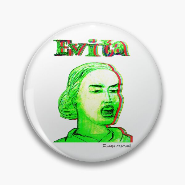 Item preview, Evita Peron designed and sold by Diego Manuel Rodriguez.