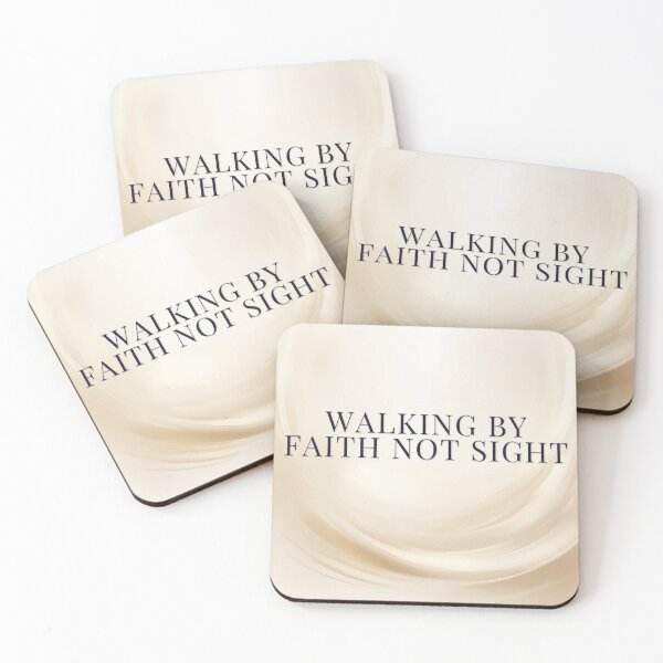 Item preview, Walking By Faith Not Sight designed and sold by WeAllFeltThat.