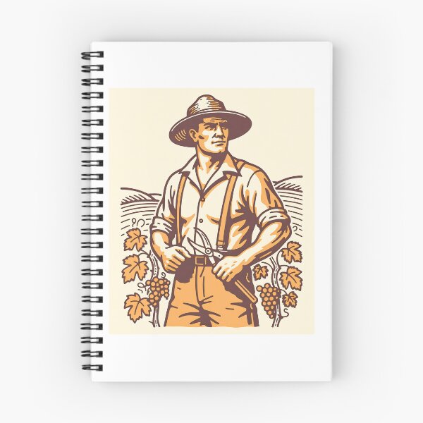 Item preview, Vineyard worker designed and sold by Agu210.