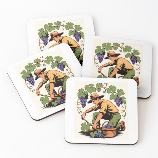 Item preview, Vineyard worker designed and sold by Agu210.