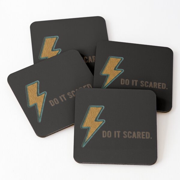 Item preview, Do it scared. designed and sold by  ViralVisionsCreating .