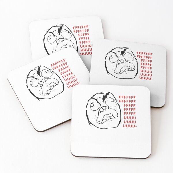 Item preview, Fuuuu classic meme designed and sold by LayersDesign.