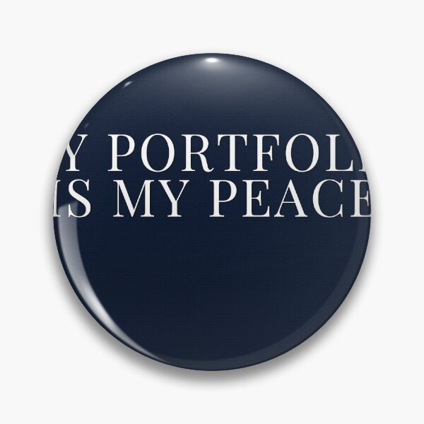 Item preview, My Portfolio Is My Peace designed and sold by WeAllFeltThat.