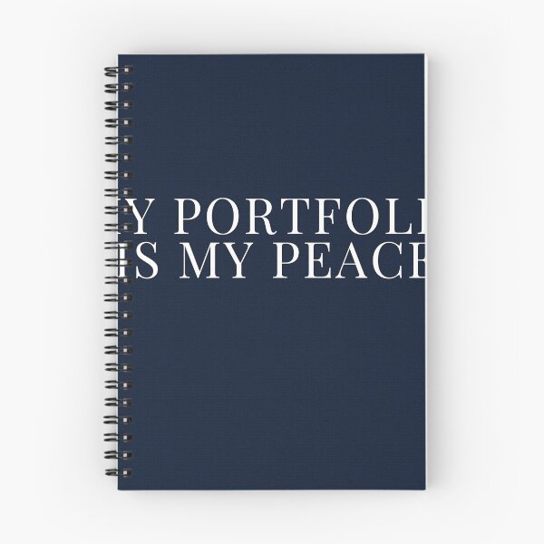 Item preview, My Portfolio Is My Peace designed and sold by WeAllFeltThat.