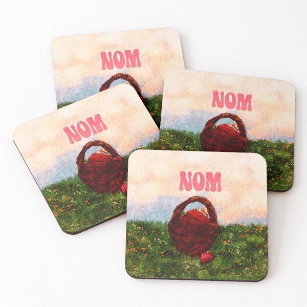 Item preview, Arte caprichoso, acuarela, mamá caracol y bebé, divertido, nom designed and sold by Monica Laipple.