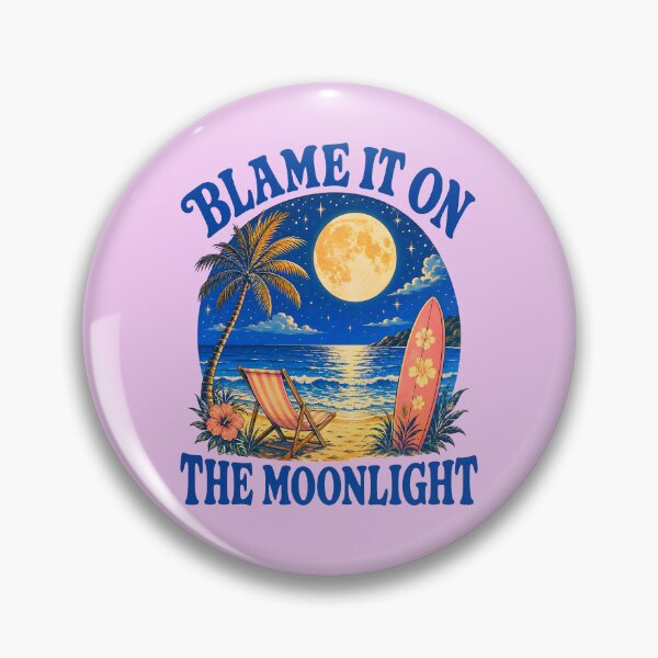 Item preview, Blame it on the moonlight design 1 designed and sold by DigitalandPhoto.