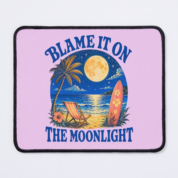 Item preview, Blame it on the moonlight design 1 designed and sold by DigitalandPhoto.