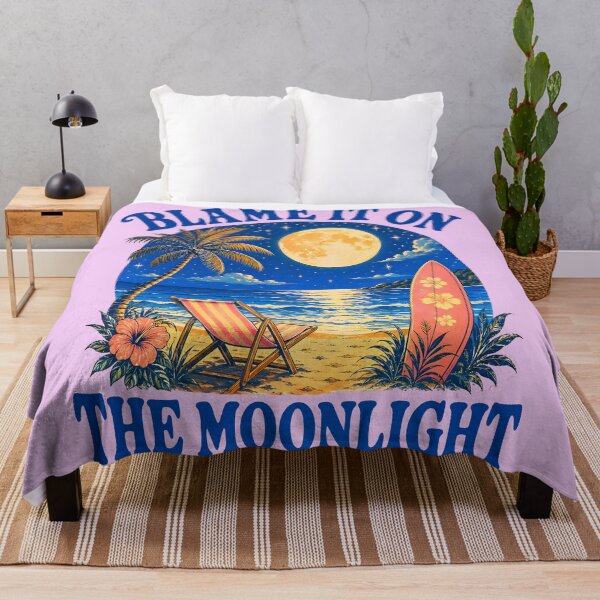 Item preview, Blame it on the moonlight design 1 designed and sold by DigitalandPhoto.