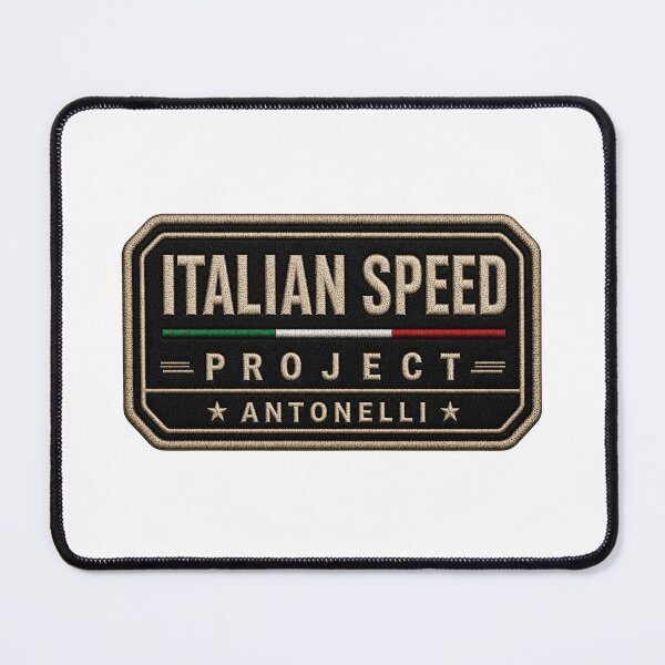 Item preview, ITALIAN SPEED PROJECT ANTONELLI RACING PATCH designed and sold by Capy's Creations | Pop culture & Nostalgia.