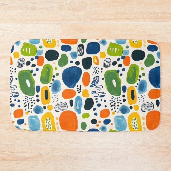 Item preview, Matisse Abstract Minimal Watercolor Art Pattern Design designed and sold by CurioPixels.