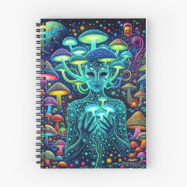 Item preview, Lab Visions 115: Neon Mushroom Alien Cosmic Psychedelic Figure designed and sold by The Psychedelic Anarchist.