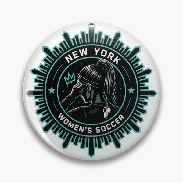 Item preview, New York Women’s Soccer – Coach Mindset Badge designed and sold by PINK FREE.