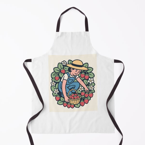 Item preview, Strawberry field worker designed and sold by Agu210.