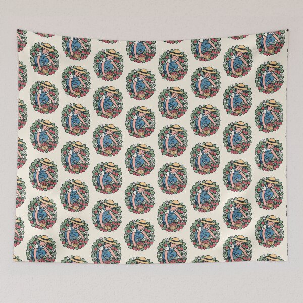 Item preview, Strawberry field worker designed and sold by Agu210.