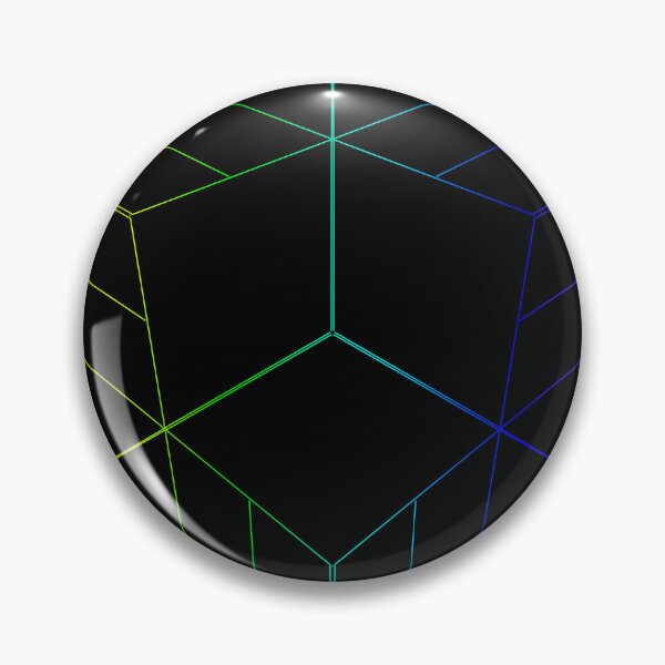Item preview, 3D rainbow Cube  designed and sold by CodrawsCrib.