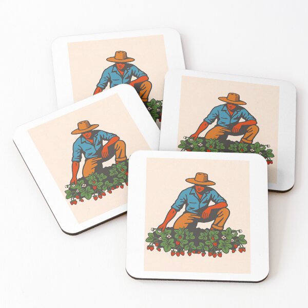 Item preview, Strawberry field worker designed and sold by Agu210.