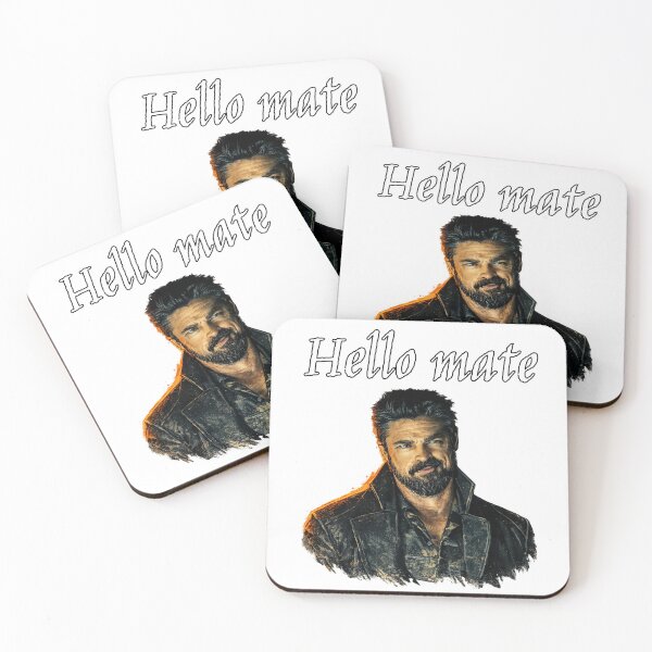 Item preview, Billy Butcher from The Boys - Hello Mate designed and sold by t-patterns.