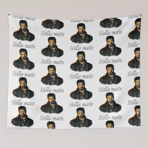 Item preview, Billy Butcher from The Boys - Hello Mate designed and sold by t-patterns.