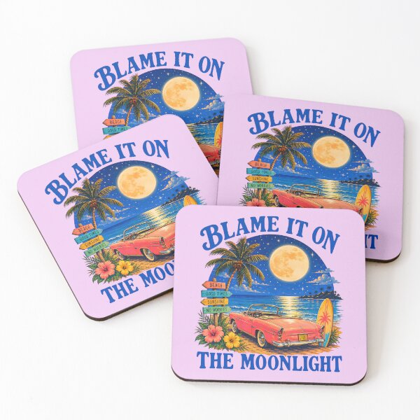 Item preview, Blame it on the moonlight design 2 designed and sold by DigitalandPhoto.