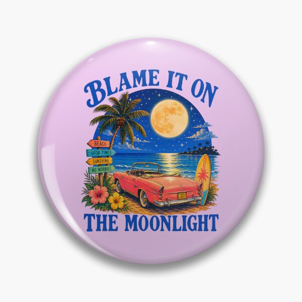 Item preview, Blame it on the moonlight design 2 designed and sold by DigitalandPhoto.