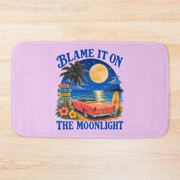Item preview, Blame it on the moonlight design 2 designed and sold by DigitalandPhoto.