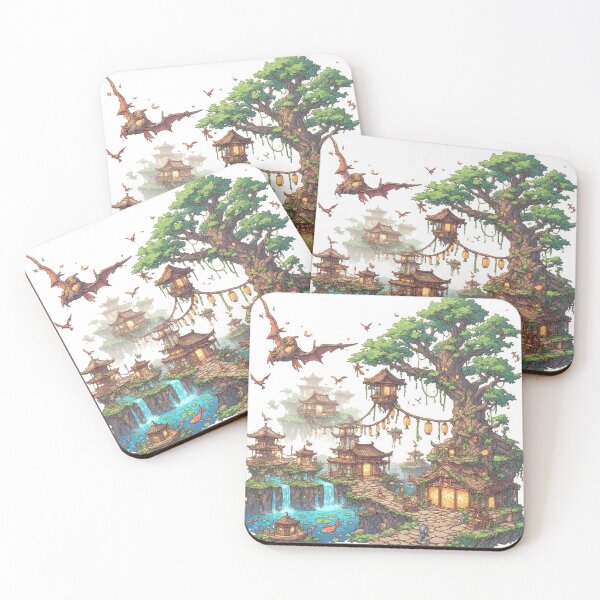 Item preview, fantasy village designed and sold by Echo-TDR.