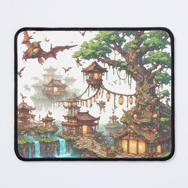Item preview, fantasy village designed and sold by Echo-TDR.